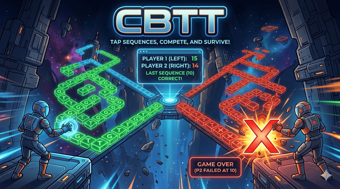 CBTT (Corsi Block Tapping Task) cover